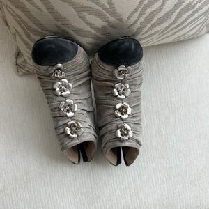 Chanel booties size 39:USA 9